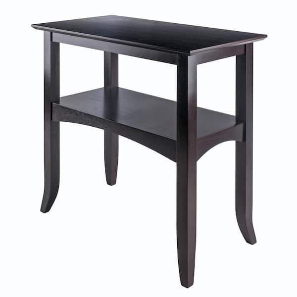 WINSOME WOOD Camden 30 in. Coffee Standard Rectangle Wood Console Hall Table