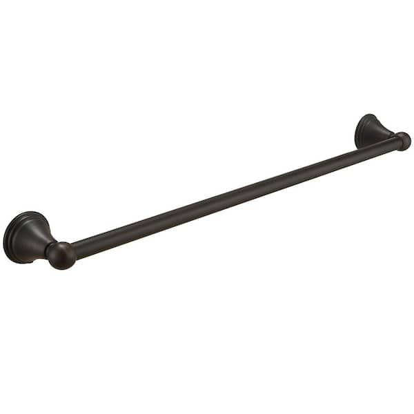 BWE Traditional 24 in. Wall Mounted Bathroom Accessories Towel Bar Space Saving and Easy to Install in Oil Rubbed Bronze