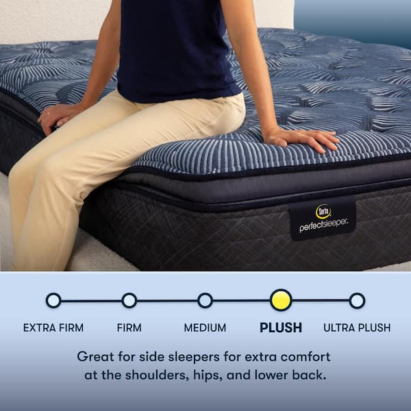 Perfect Sleeper Oasis Sleep King Plush Pillow Top 15 in. Mattress