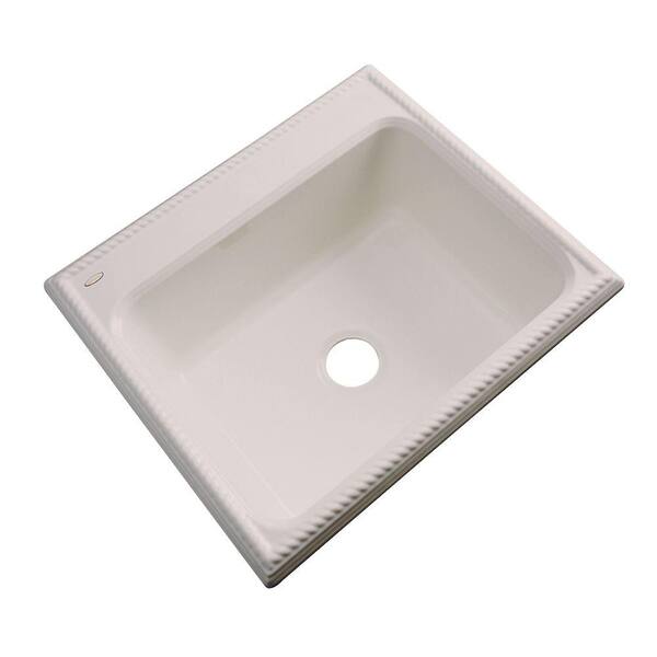 Thermocast Wentworth Drop-In Acrylic 25 in. Single Bowl Kitchen Sink in Shell