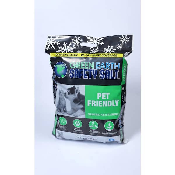 Unbranded 25 lbs. Green Earth Pet Friendly Safety Salt Handle Bag