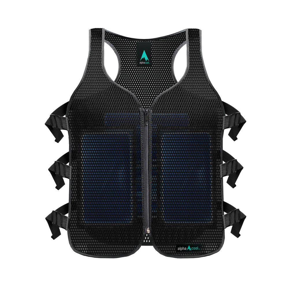 sokken Ontwaken Primitief AlphaCool Unisex 1-Size Black Frosty Mesh Ice Vest with Replacement Ice  Packs AC-MIV-B - The Home Depot