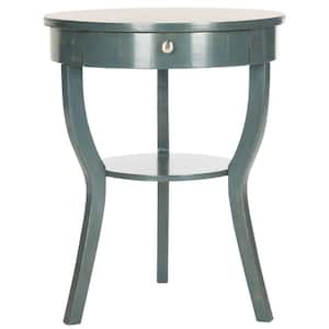 Kendra Blue Storage End Table