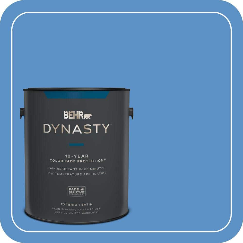 1 gal. #MQ4-26 Come Sail Away Satin Enamel Exterior Stain-Blocking Paint & Primer price history on PriceWatchPro