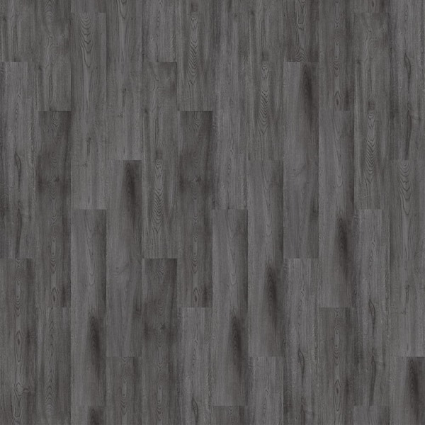 Take Home Sample - GlueCore Slate Gray Luxury Vinyl Flooring - 7.25 in. W x 12 in. L