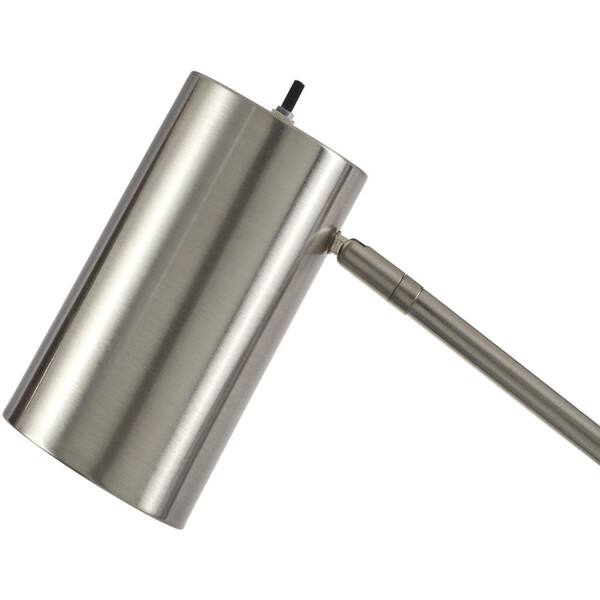 Ivel IVE-005 62 in. H x 15 in. W x 11 in. D Accent, Silver Gray, Standard, Floor Lamp