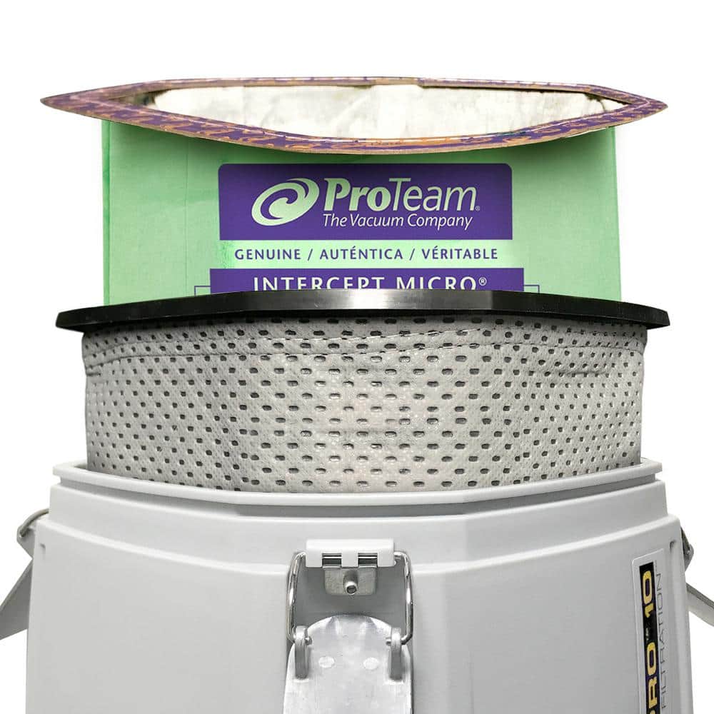 Gray HEPA Filter Commercial Backpack Vacuum Cleaner