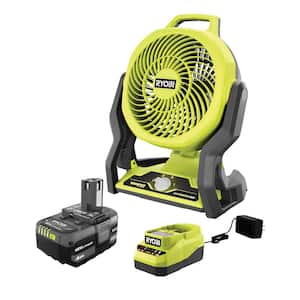 ONE+ 18V Cordless Hybrid WHISPER SERIES 7-1/2 in. Fan Kit with 4.0 Ah Battery and Charger