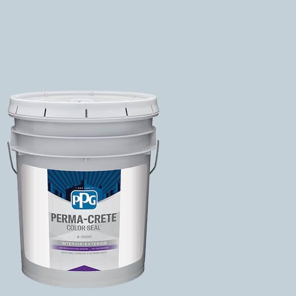 Color Seal 5 gal. PPG10-12 Cool Gray Satin Interior/Exterior Concrete Stain