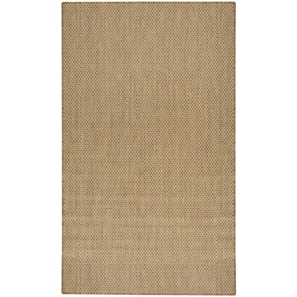 Courtyard Jute 2 ft. x 3 ft. All-Over Design Contemporary Area Rug