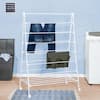 Honey-Can-Do 22 in. x 58 in. White Steel Portable Clothes Drying Rack with  A-Frame Design DRY-08551 - The Home Depot