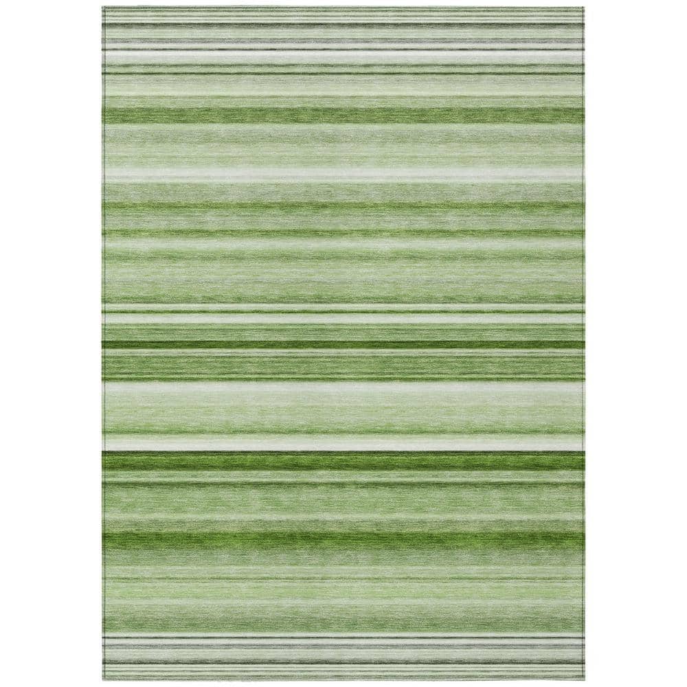 Addison Rugs Chantille ACN529 Aloe 8 ft. x 10 ft. Machine Washable ...