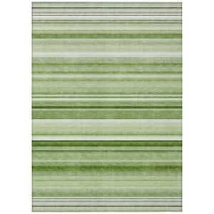 Chantille ACN529 Aloe 9 ft. x 12 ft. Machine Washable Indoor/Outdoor Geometric Area Rug