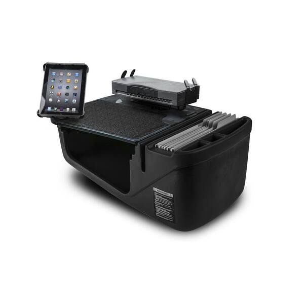 AutoExec Efficiency GripMaster Car Desk Urban Camouflage with Printer Stand/Tablet Mount