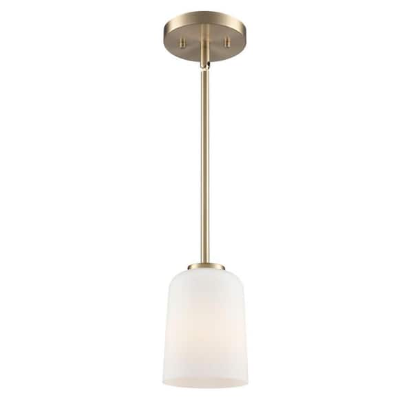 Laphia 5 inch Wide 1-Light Pendant-Modern Gold