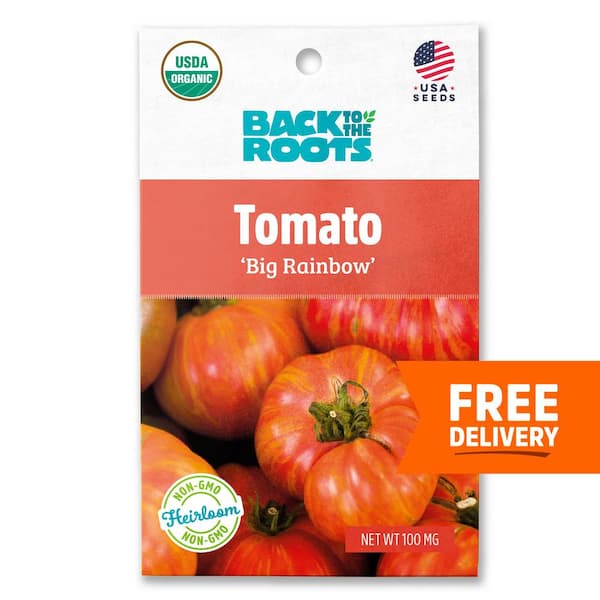 Back to the Roots Organic Big Rainbow Tomato Seed (1-Pack)
