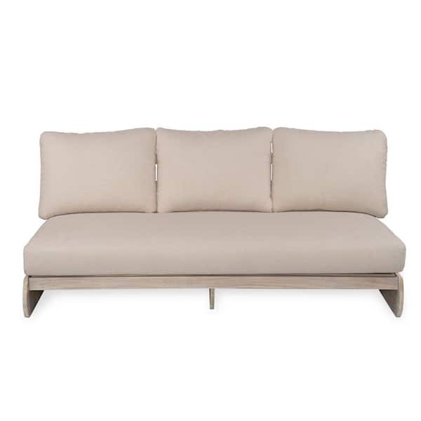 CHRISTOPHER KNIGHT HOME Bevis Modern Light Grey Solid Wood Outdoor