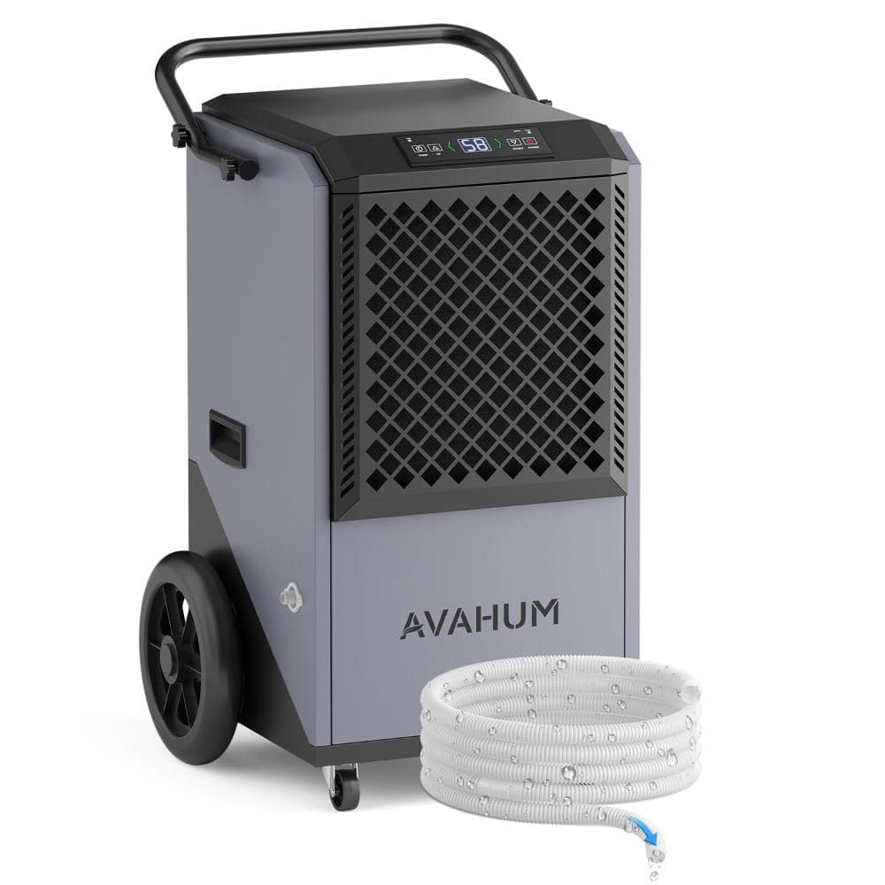 320 pt. 9500 sq.ft Commercial Dehumidifier in Gray with Drain Hose, Timer, Auto Defrost, for Warehouse price history on PriceWatchPro