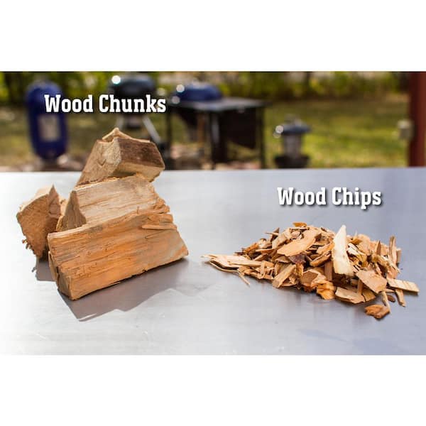 Weber Apple Wood Chunks 17139 The Home Depot