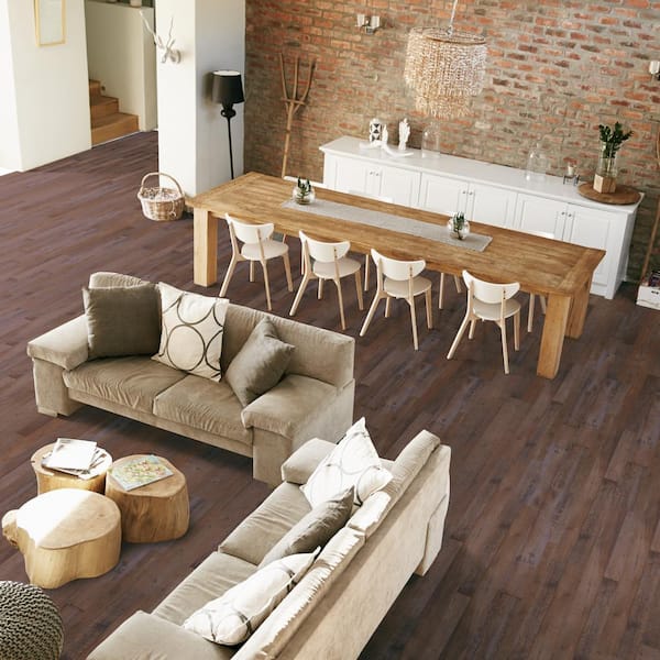 Ridgewood 12 MIL x 7 in. W x 48 in. L Click Lock Waterproof Rigid Core Luxury Vinyl Plank (28.05 sq. ft./case)