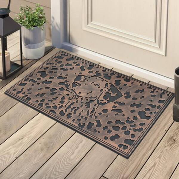 Striped Scrape Door Floor Mats Outdoor Indoor Dirt Trapper Mat Dustproof  Non Slip Doorway Doormat for Entrance Front Door Carpet