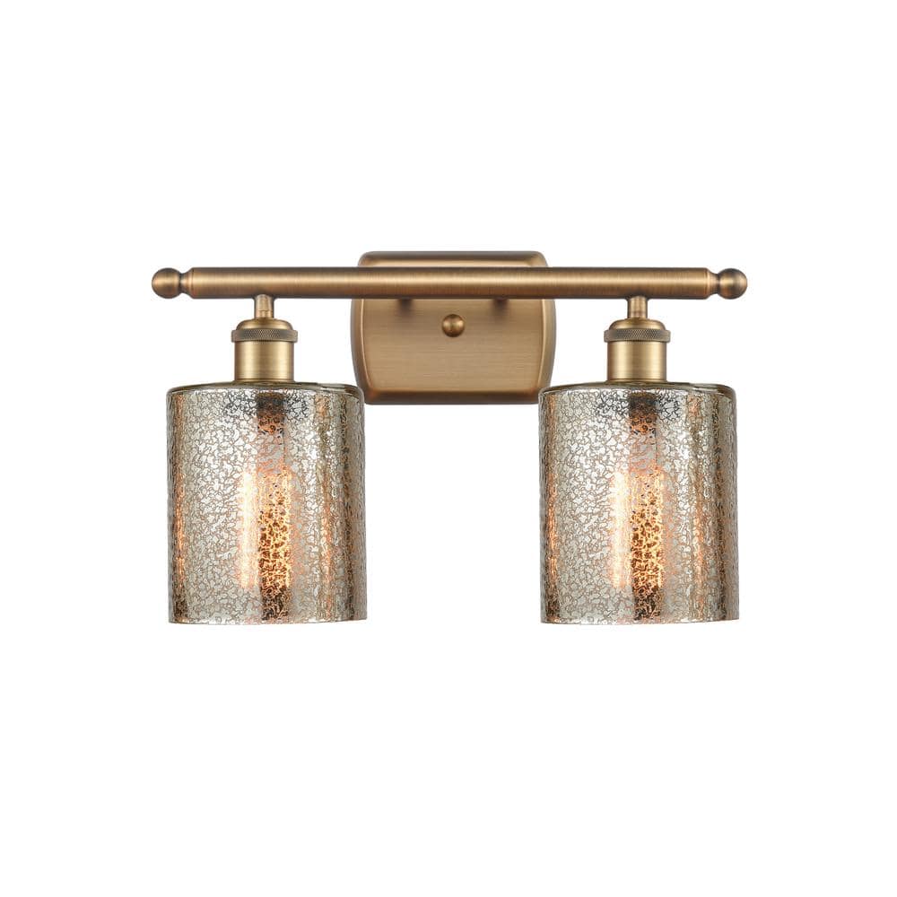 Mercury glass on sale vanity light