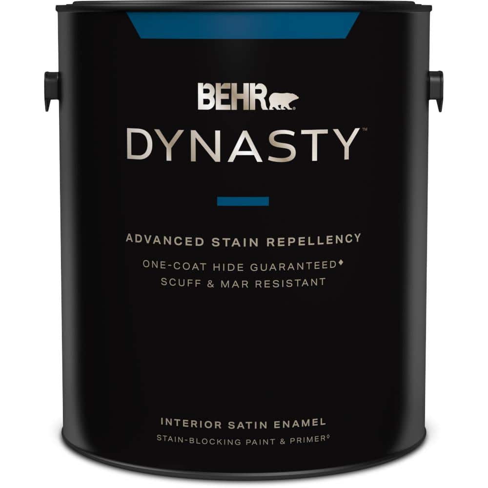 1 gal. Medium Base Satin Enamel Interior Stain-Blocking Paint and Primer