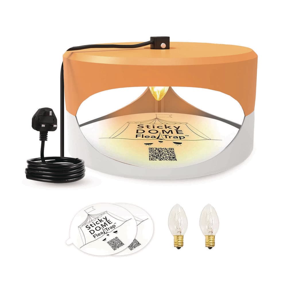 Aspectek Sticky Dome Flea and Bed Bug Trap-Indoor Pest Control 1