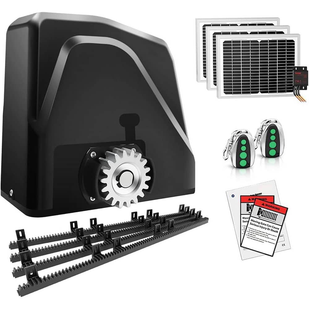Sliding Gate Motor Raz Rack Solar Sliding Gate Opener Rack Drive Automatic Gate Motor for Heavy ...