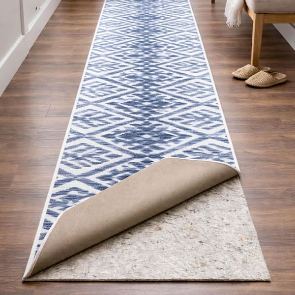 Dual Surface 3 ft. x 12 ft. Runner Interior 3/8 in. Thickness Rug Pad