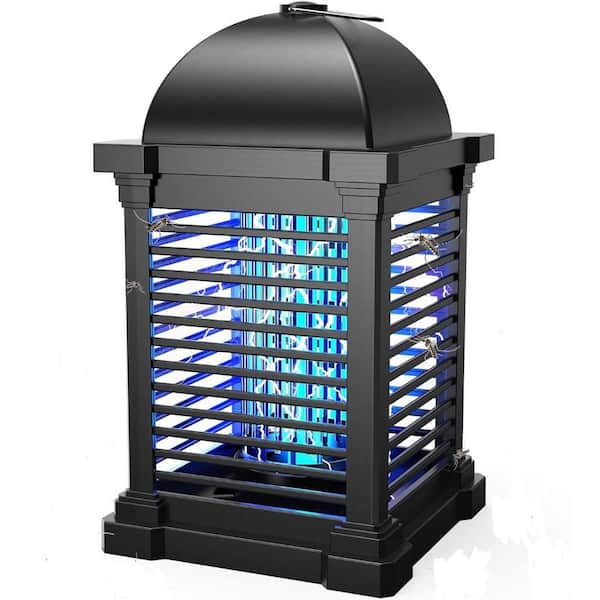 20-Watt Mosquito Zapper Fly Repellent for Outdoor/Indoor in Black