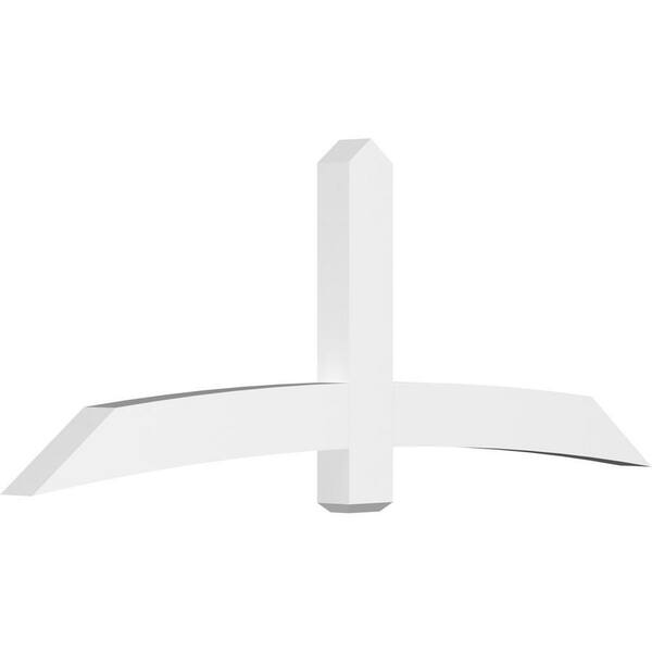 Ekena Millwork Bellingham 84 in. W x 31.5 in. H x 4 in. D Signature Polyurethane Bracket