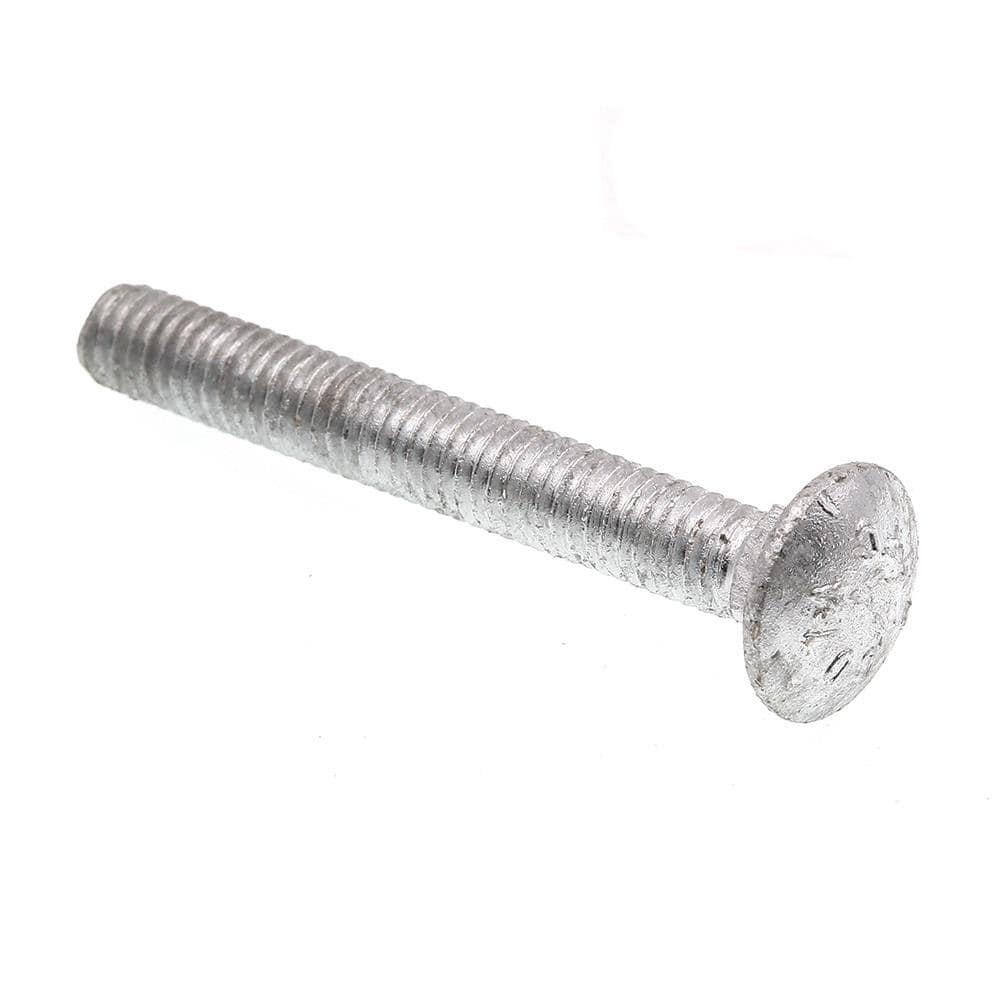 5/16 in.-18 x 2-1/2 in. A307 Grade A Hot Dip Galvanized Steel Carriage Bolts (25-Pack) price history on PriceWatchPro