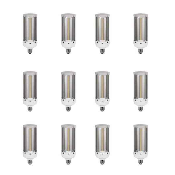 Feit Electric 300-Watt Equivalent Corn Cob Color Choice High Lumen HID Utility LED Light Bulb Soft White, Cool White,Daylight(12-Pack)