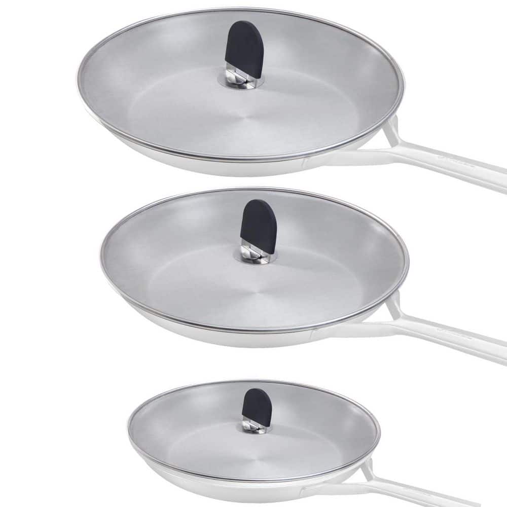 3-Piece Splatter Screen with Silicone Heat Resistant Handle for Safe Indoor and Outdoor Cooking price history on PriceWatchPro