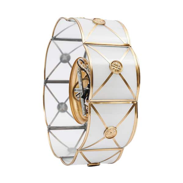 KANADEMONO Gold × Glass Ceiling Light 3 Glass × Round Chic Modern Pendant light 3 – KANADEMONO