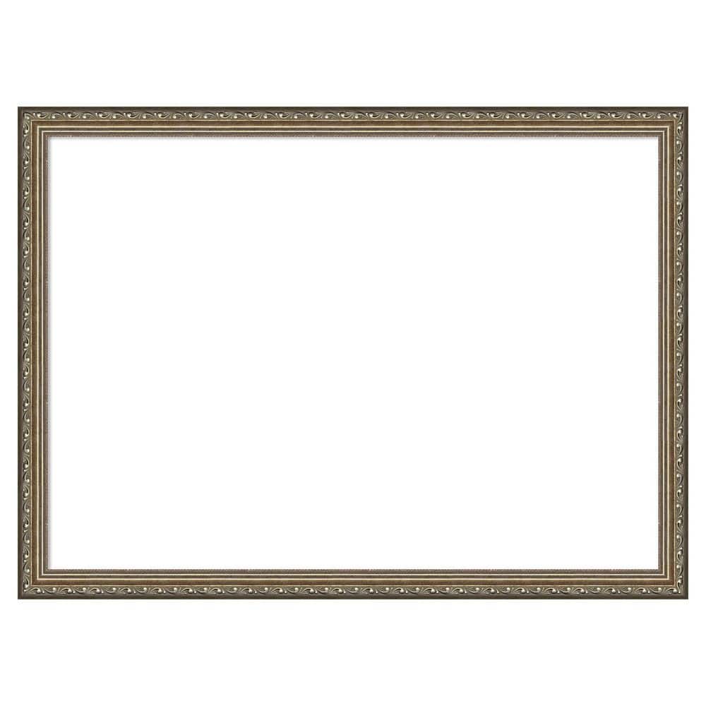 Parisian Silver 30 in. x 22 in. Wood Framed Dry Erase Magnetic Memo Board price history on PriceWatchPro