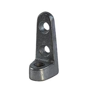 Side Beam Rod Connector in Malleable Iron for 3/8 in. Threaded Rod