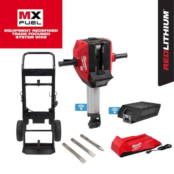 Milwaukee MX FUEL Lithium-Ion Cordless 1-1/8 in. Breaker with Battery and Charger
