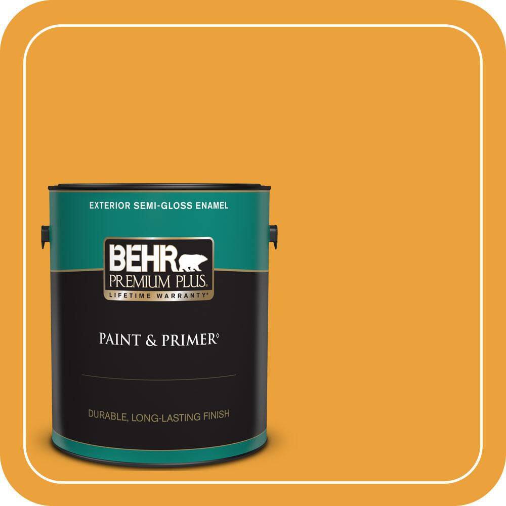 1 gal. Home Decorators Collection #HDC-FL14-5 Gilded Leaves Semi-Gloss Enamel Exterior Paint & Primer price history on PriceWatchPro
