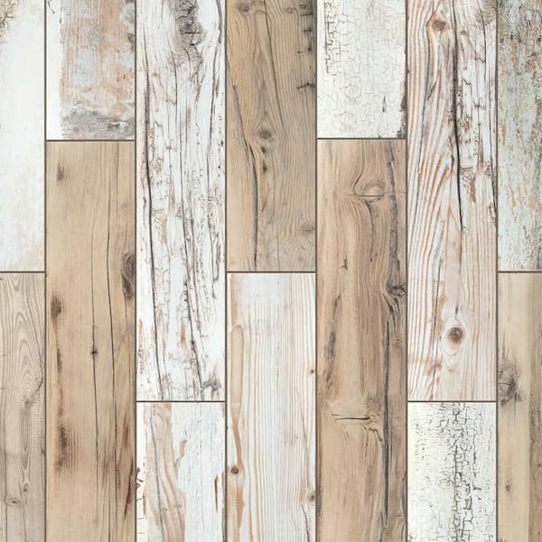 Nordic Light Wood Look Porcelain Wall and Floor Tile - 6 x 24 in.