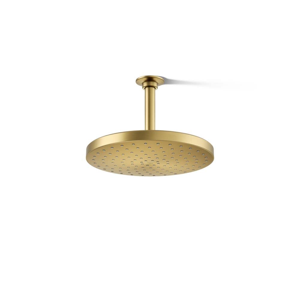 KOHLER Awaken 1-Spray Patterns 1.75 GPM 10 in. Ceiling Mount Fixed