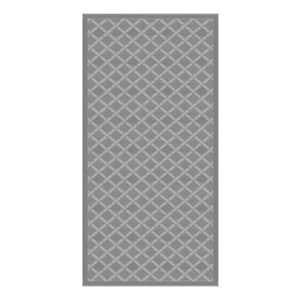 All Weather Patio Mat Gray