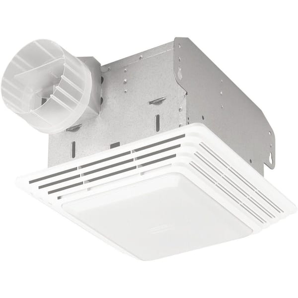 BROAN 70 CFM Ceiling Bathroom Exhaust Fan with Light