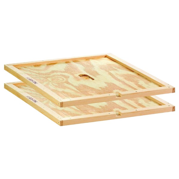 Unbranded 3/8 in. Plywood Beehive Insulation Cover (2 Pack)