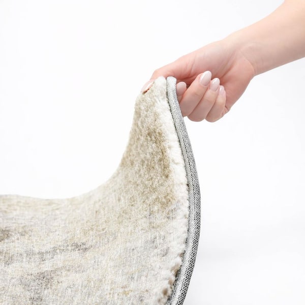Dream Shag Premium Machine Washable Abstract ADS68 Moody 9 ft. x 12 ft. Area Rug