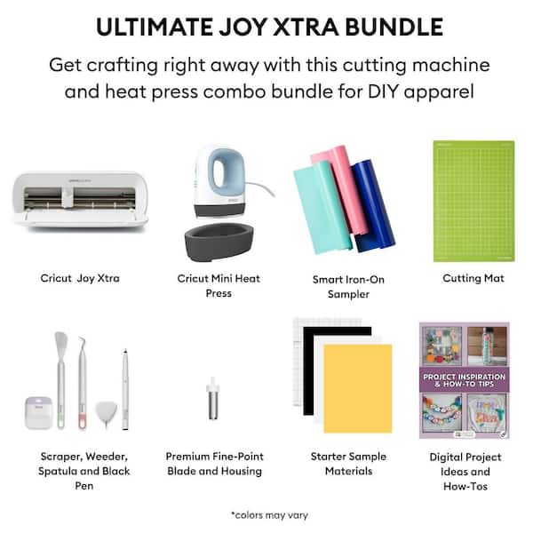 Cricut Joy Xtra Die Cutting Machine Bundle with EasyPress Mini