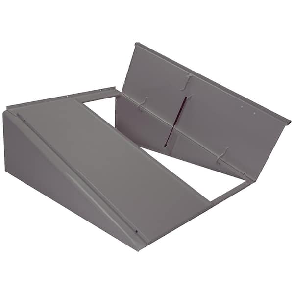 Bilco Classic Series 51 in. x 64 in. Gray Powder Coated Painted Steel Cellar Door