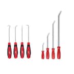 Pry Bar Set with Hook and Pick Set (8-Piece)