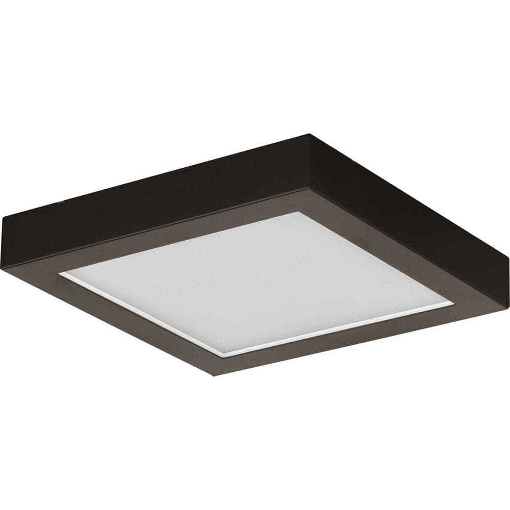 Everlume 7" White Polycarbonate LED Flush Mount Light